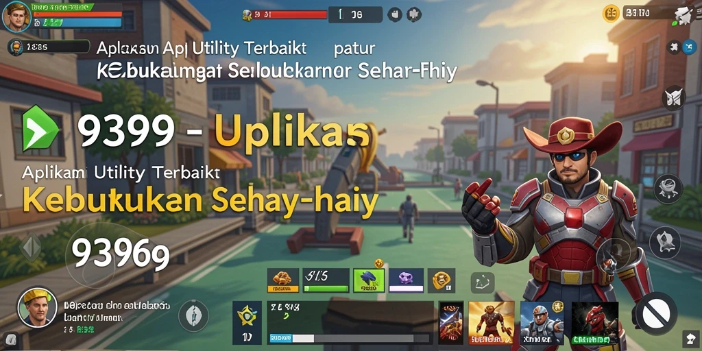 Tampilan antarmuka aplikasi Utility 9399 yang intuitif dan modern.