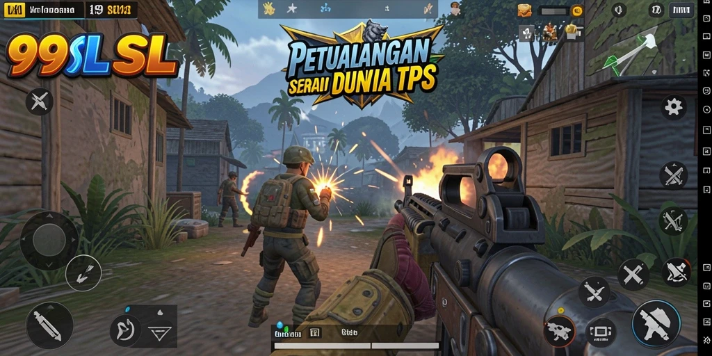 Tampilan menarik dari gameplay aksi TPS 99SL.