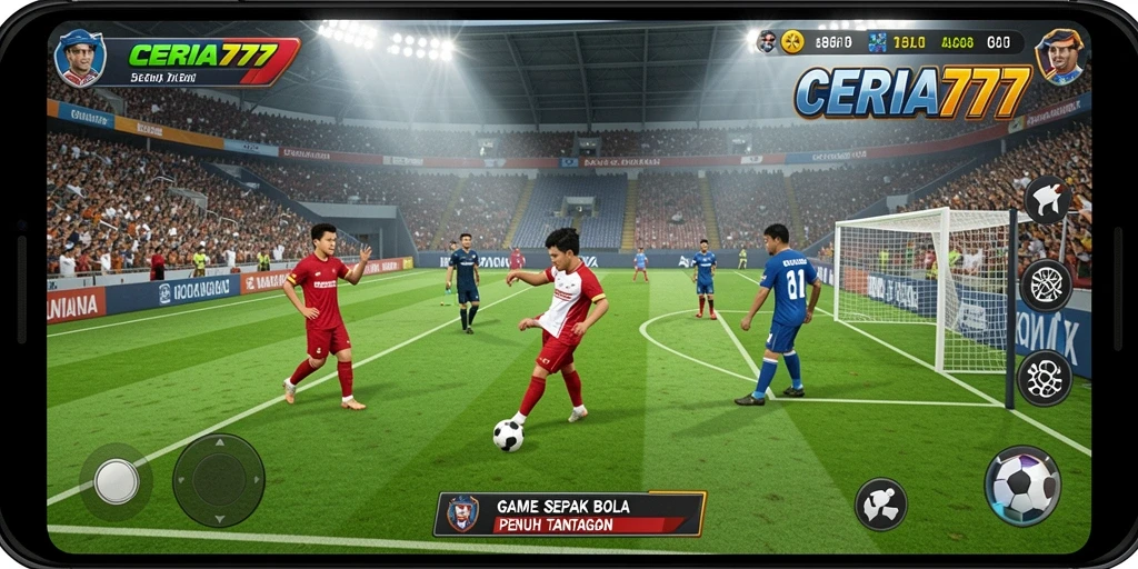 Gameplay <strong>CERIA777</strong> dengan aksi seru dan strategi tim.