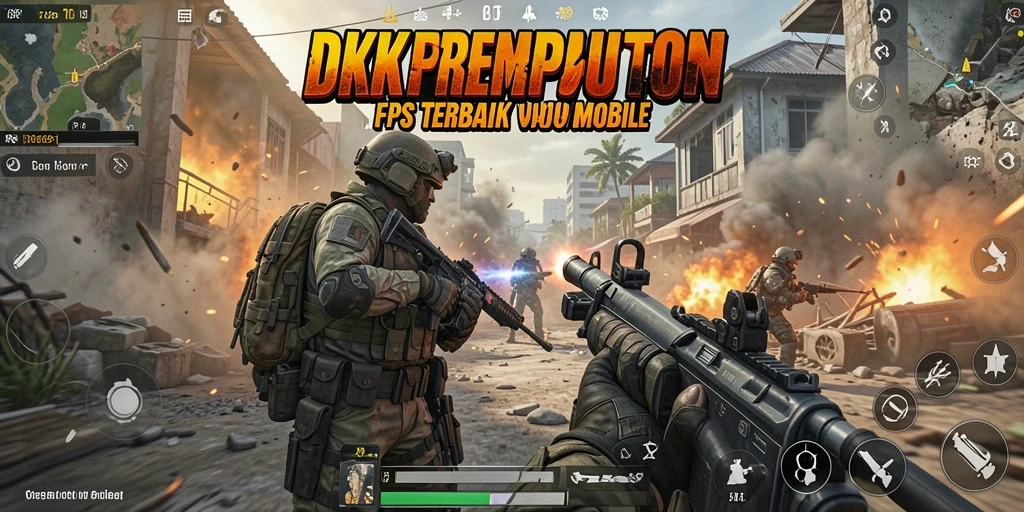 Tampilan screenshot dari gameplay intens DKK dengan grafis yang memukau.