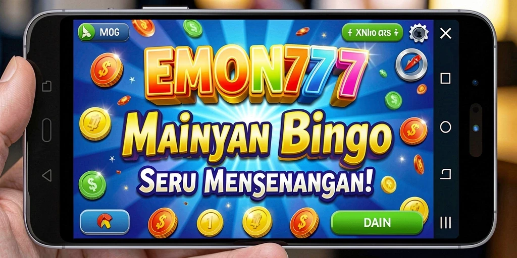 Screenshot gameplay EMON777 menampilkan serunya bermain Bingo.