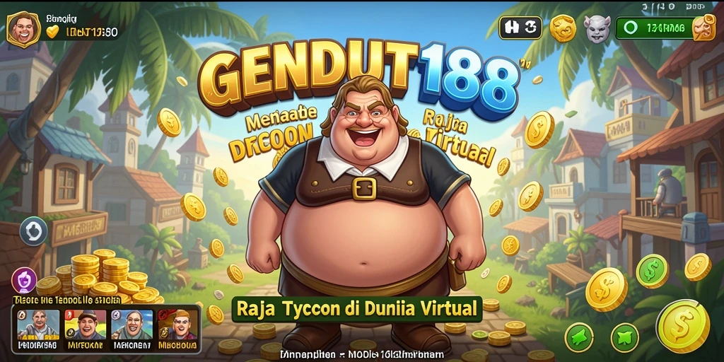 Tampilan dinamis dari gameplay Tycoon yang menarik.