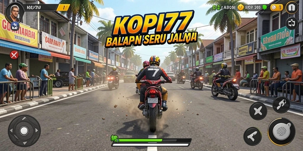 Tampilan seru dari gameplay KOPI77 yang mendebarkan.