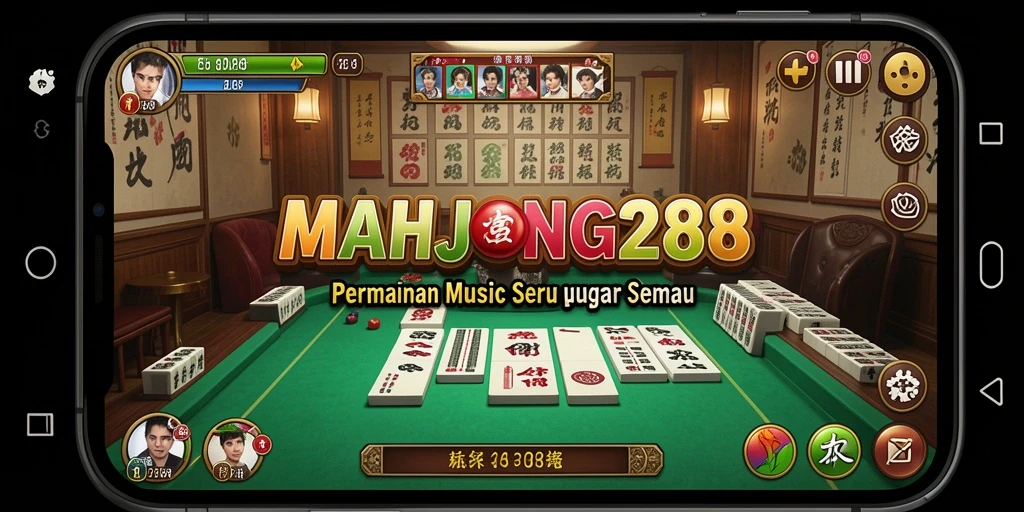Tampilan screenshot MAHJONG288 menampilkan pengalaman bermain musik yang interaktif.
