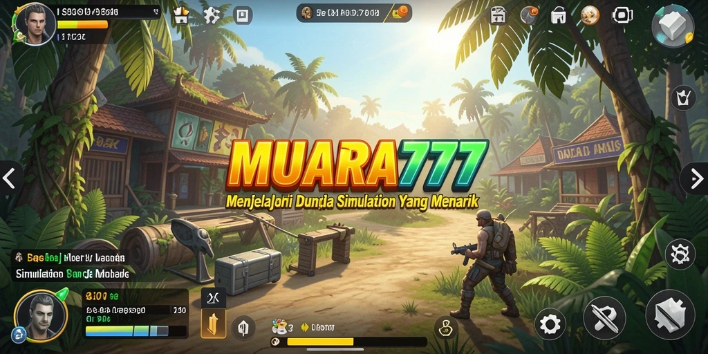 Tampilan screen utama gameplay MUARA777 yang interaktif dan menarik.