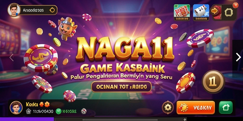 Gameplay seru di <strong>NAGA11</strong> yang menampilkan berbagai permainan kasino modern.
