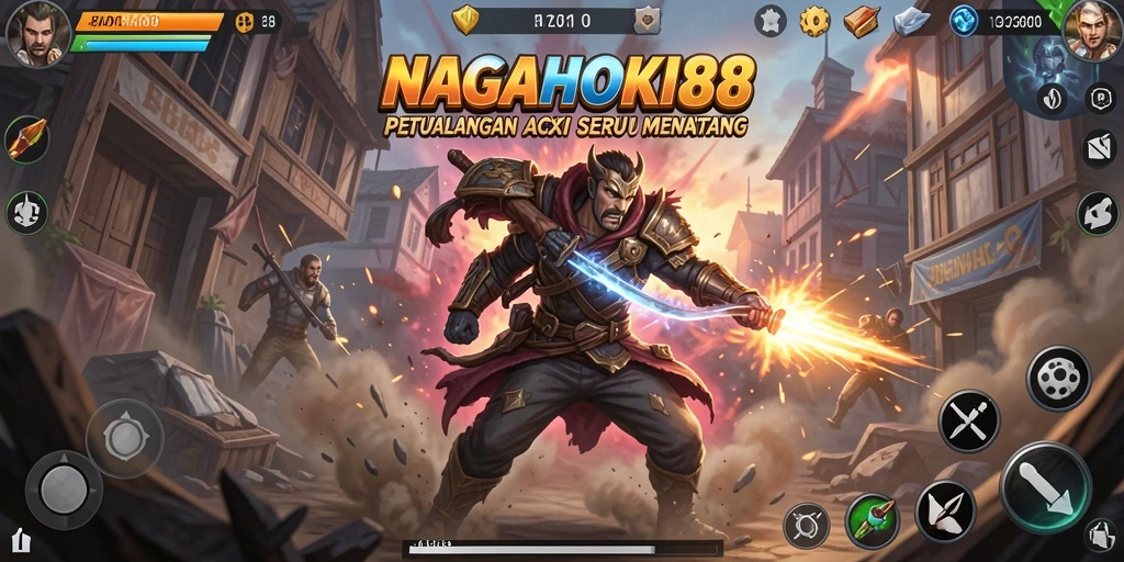 Tampilan gameplay seru dan mendebarkan dari NAGAHOKI88.