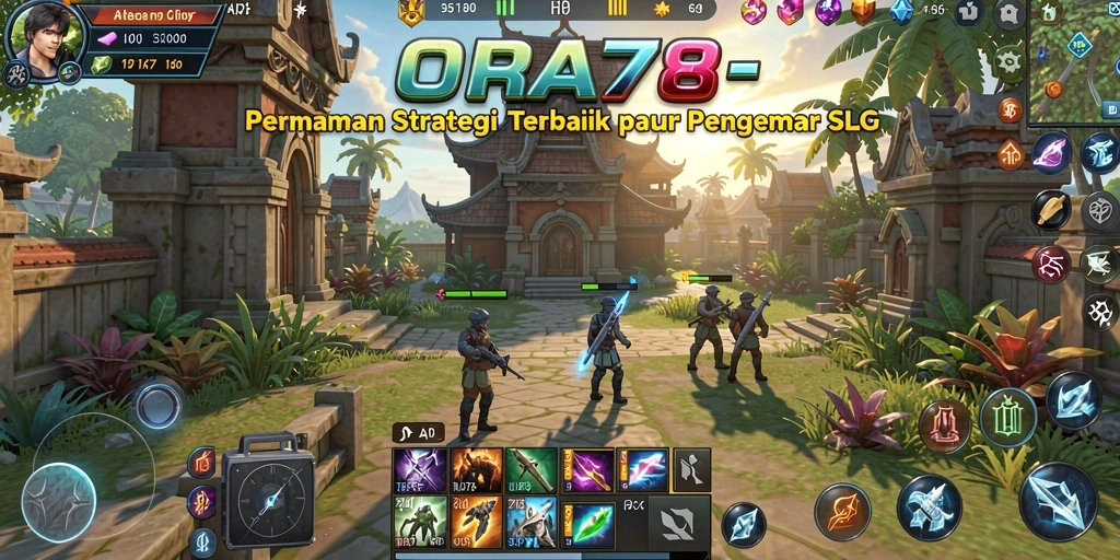Tangkapan layar gameplay ORA78 yang menegangkan dan strategis.