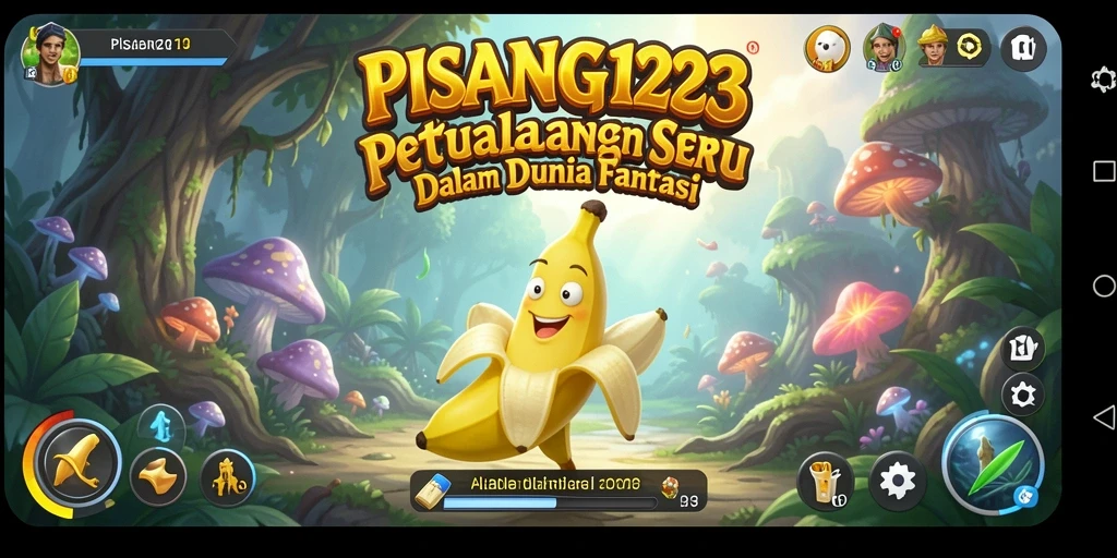Tampilan gameplay seru dalam PISANG123 yang memikat dan menantang.