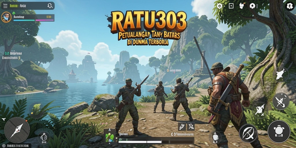Screenshot gameplay menunjukkan kebebasan eksplorasi di dunia terbuka.