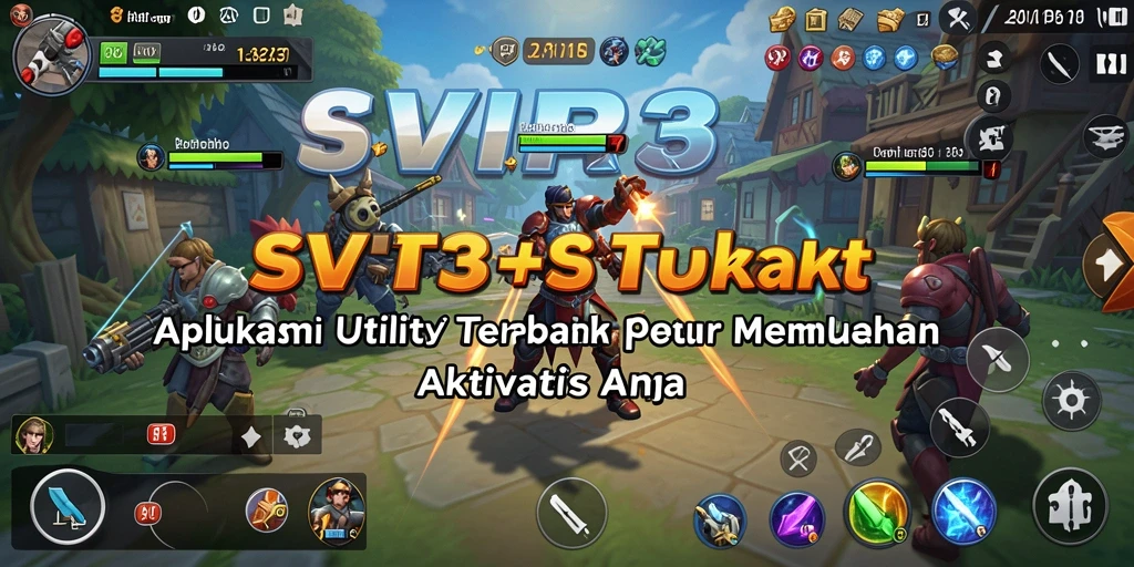 Tampilan antarmuka SVIP3 yang intuitif dan menarik