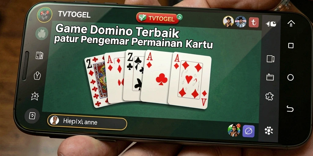 Gameplay seru di TVTOGEL, nikmati Domino dengan teman.